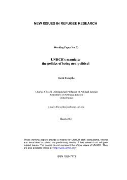 the politics of being non-political