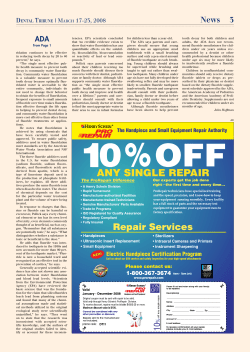 News 3 - Dental Tribune International