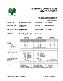 Attachment - City of Menlo Park