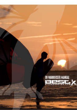 09 Waroo Manual - Best Kiteboarding