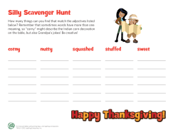 Silly Scavenger Hunt