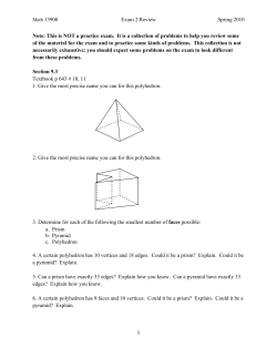 Exam 2 Review