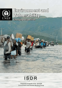 Environment and Vulnerability