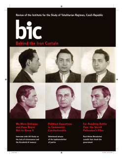 Behind the Iron Curtain: English