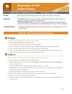 Expansion of the United States