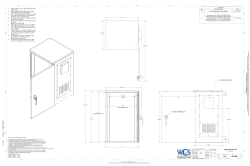 Newly Modified Enclosure Specification Drawing