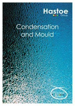 Condensation and Mould - Hastoe Housing Association