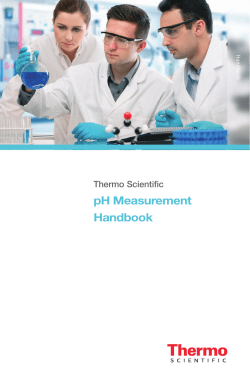 pH Measurement Handbook - Thermo Fisher Scientific