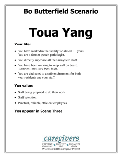 Toua Yang, Administrator of Sunnyfield CBRF