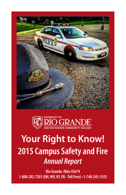 Annual Report - University of Rio Grande