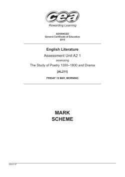 9304.01 GCE English Literature A2 1 MS Janr 2015.indd