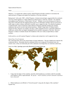 ES1 Supercontinent detective