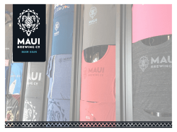 pos retail catalog - Maui Brewing Company