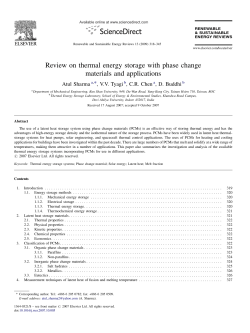 Review on thermal energy storage with phase change materials and