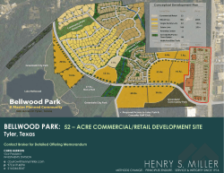 BELLWOOD PARK: 52 &ndash; ACRE COMMERCIAL