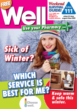 Sick of Winter?