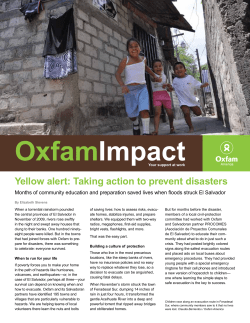 oxfam impact april 2010