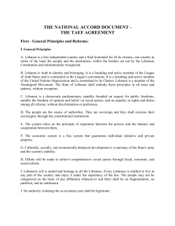 THE NATIONAL ACCORD DOCUMENT