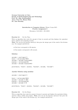Practice Assignment 3 solution - GUC MET