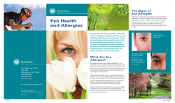 The AAFA shares tips for preventing allergy