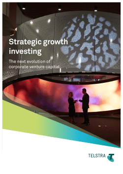 Strategic Growth Investing: The Next Evolution of Corporate