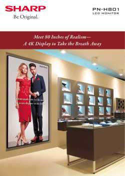 Meet 80 Inches of Realism— A 4K Display to Take the Breath Away