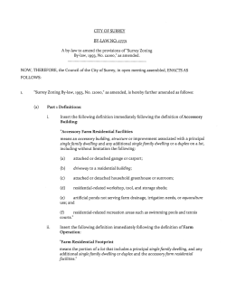 CI`IY OF SURREY BY-lAW NO. 17771 A by-law to