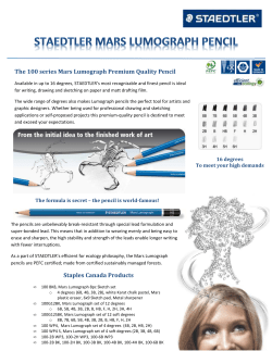 Mars Lumograph Pencil