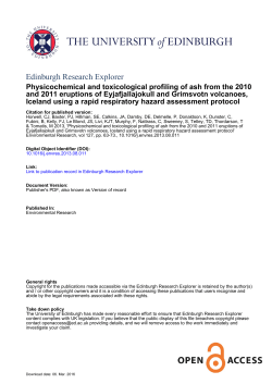 Edinburgh Research Explorer