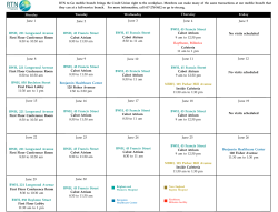 BWH, 45 Francis Street Cabot Atrium 8:30 to 11 am BWH