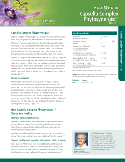Capsella Complex Phytosynergist