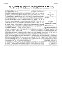 1955 Treaty of Amity - Abolala Soudavar Website