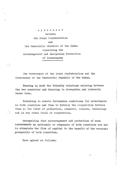 ent bet-Il`een the i:hriss Confederation and the