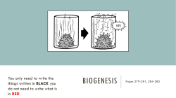 Biogenesis