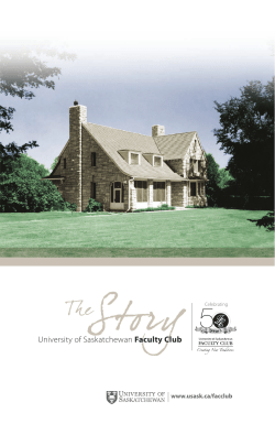 as PDF - University Club