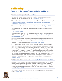 Solidarity! - Teamsters Local 1 Boston Mailers