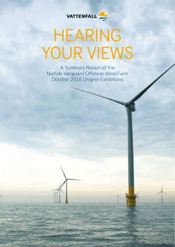 Summary Report - Norfolk Vanguard