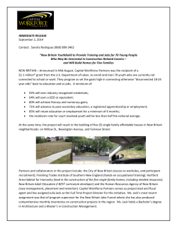 complete press release here - Capital Workforce Partners