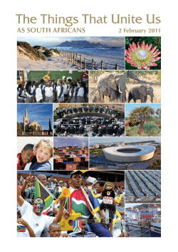 The Things That Unite Us