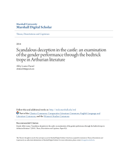 Scandalous deception in the castle: an