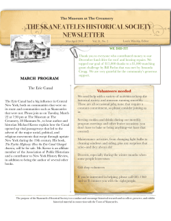 Newsletter, Mar-April 2016 email