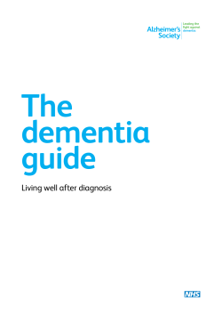 The dementia guide - Approach Training Safely