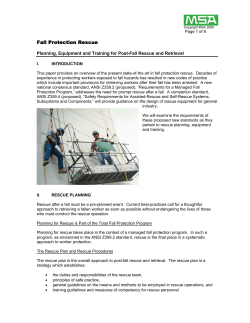 Fall Protection Rescue