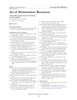 Art of Illumination: Resources - Archaeological Institute of America