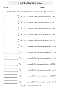 Find the Rounding Range