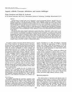 42 - American Society of Limnology and Oceanography