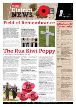 District - Manawatu District Council