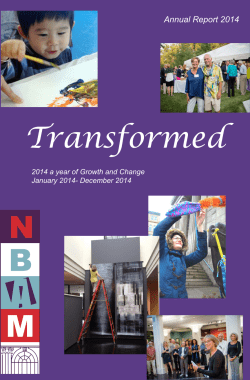 to read our 2014 Annual Report