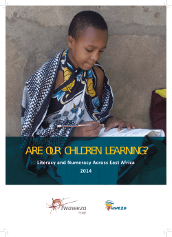are our children learning?