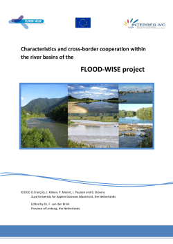 Characteristics and cross-border cooperation within the river basins